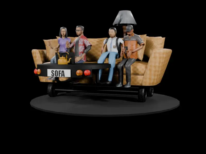 Movable Funny Sofa Mod — frame 1