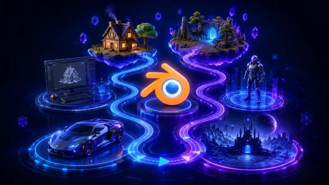 The Complete Blender Learning Roadmap for Beginners in 2026
