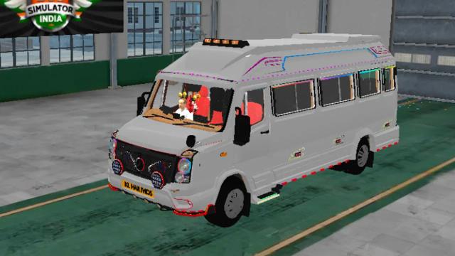 26 Seated Traveller White Livery