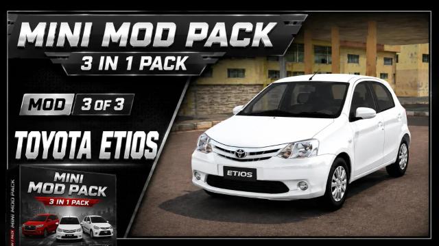 Toyota Etios Blue Livery