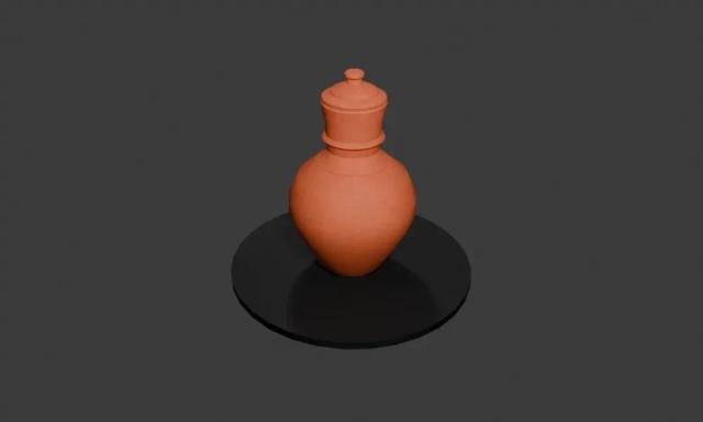 Lowpoly Earthern Pot